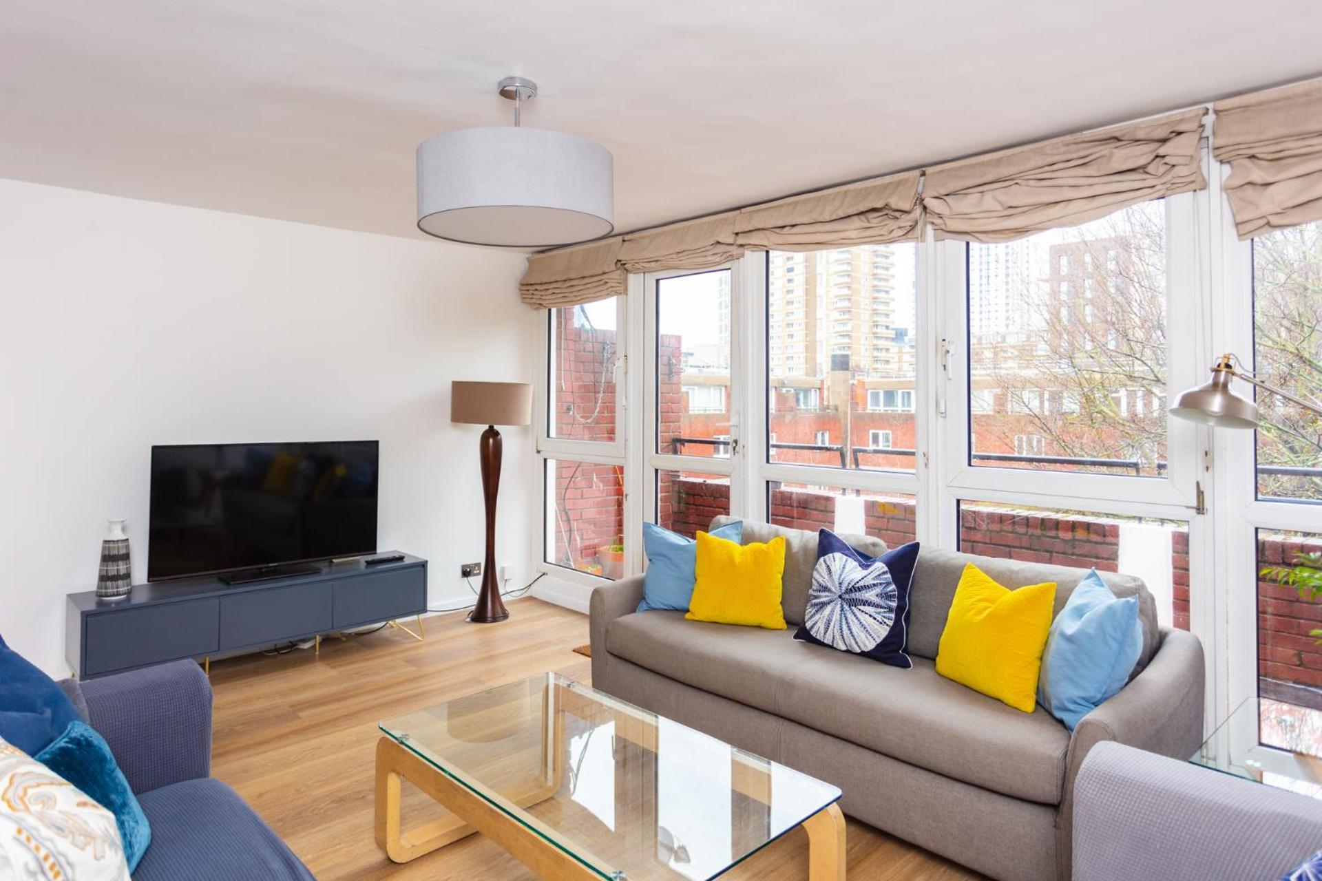 Spacious Central 3 Bedroom Apartment In Old Street Londyn Zewnętrze zdjęcie